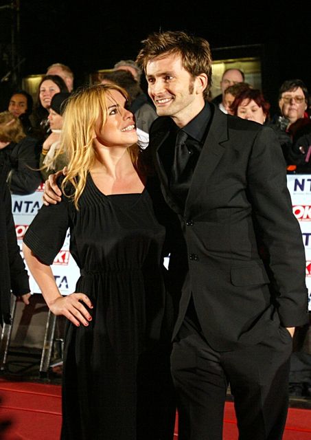 Billie Piper and David Tennant arrive for the National Television Awards in 2006 (Jane Mingay/PA)