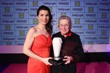 thumbnail: Press Eye - Belfast - Northern Ireland - 19th March 2015 - Picture by Kelvin Boyes / Press Eye.
2015 Belfast Telegraph Woman of the Year Awards in Association with THE OUTLET, Banbridge

2. Belfast Telegraph Woman of the Year in the Voluntary Sector sponsored by Lidl Northern Ireland
Winner: Sister Olive Cooney
Presented by ? Rachel Kearney, Lidl Northern Ireland