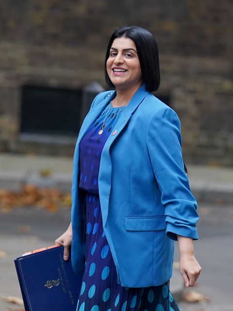 Justice Secretary Shabana Mahmood arrives in Downing Street, London, for a cabinet meeting on Tuesday (PA/Stefan Rousseau)