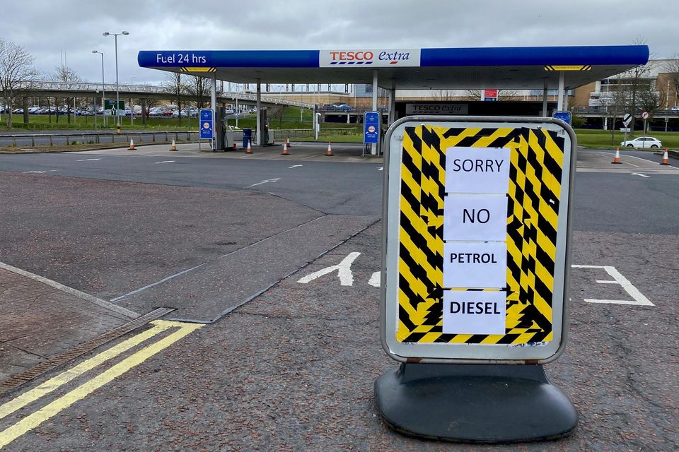 Tesco petrol station in Craigavon runs out of fuel