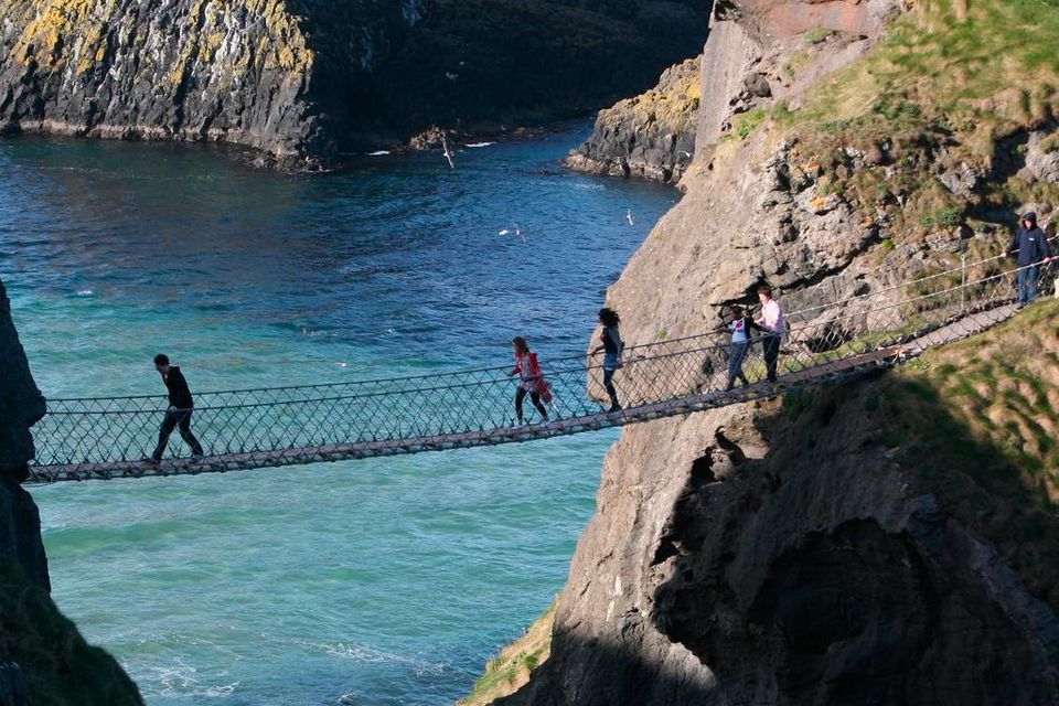 Carrick-a-Rede rope bridge could remain closed until 2022