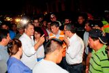 thumbnail: Picture released by Ecuadorean agency API showing Ecuador's President Rafael Correa (C at left) gesturing during his visit to the city of Manta, Ecuador, on April 17, 2016 a day after a powerful 7.8-magnitude quake hit the country.
Ecuador quake kills 272 and the number "will rise", Correa said. / AFP PHOTO / API / Ariel Ochoa / RESTRICTED TO EDITORIAL USE - MANDATORY CREDIT "AFP PHOTO / API / ARIEL OCHOA" - NO MARKETING NO ADVERTISING CAMPAIGNS - DISTRIBUTED AS A SERVICE TO CLIENTSARIEL OCHOA/AFP/Getty Images
