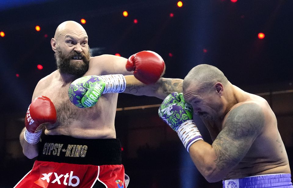 Tyson Fury had been expected to pursue a third fight against Oleksandr Usyk (Nick Potts/PA)