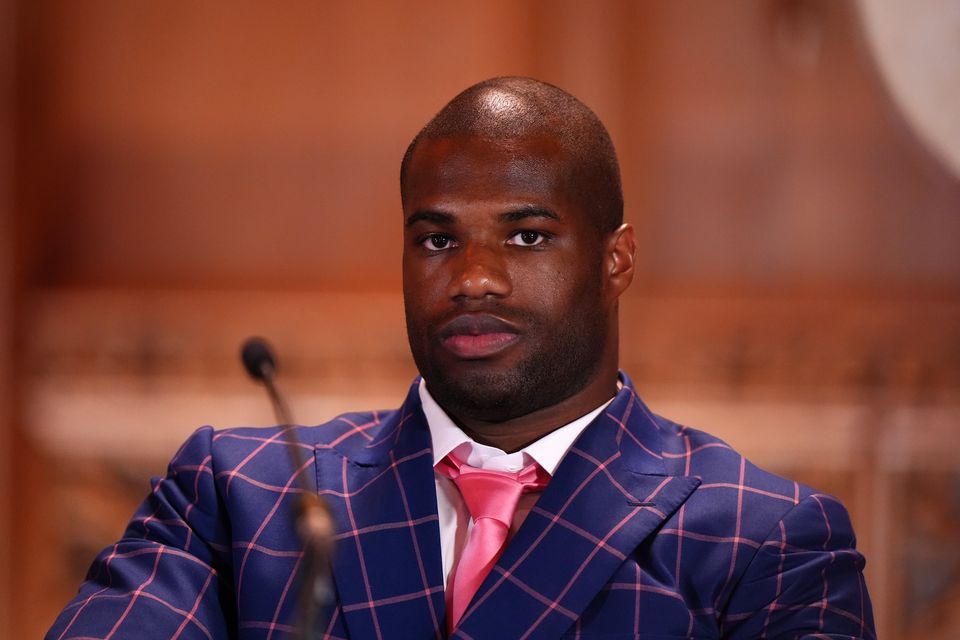 Daniel Dubois was on the receiving end of Anthony Joshua’s aggression (Bradley Collyer/PA)