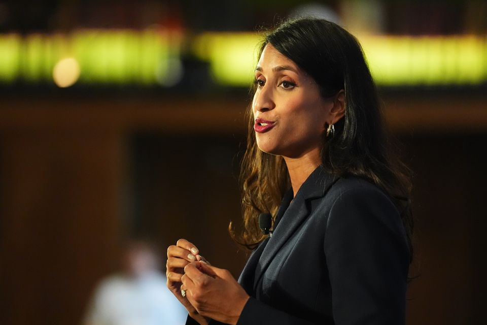 Shadow energy security and net zero secretary Claire Coutinho called on Ed Miliband to apologise to pensioners losing the winter fuel allowance (James Manning/PA) 