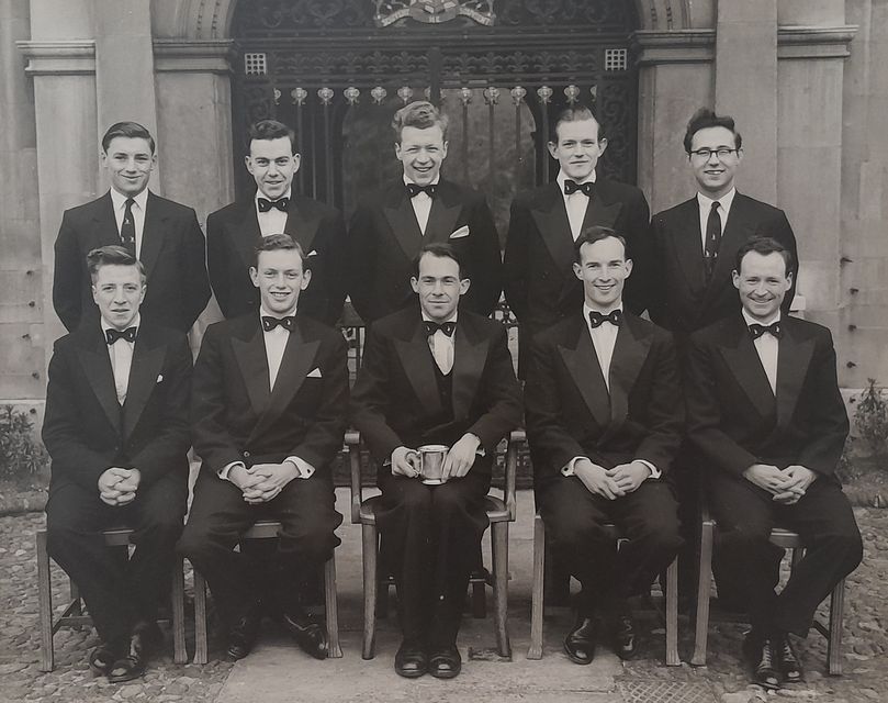 Cambridge University Tiddlywinks Club in 1958 (Cambridge University/PA)