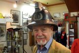 thumbnail: Hot news: Paddy O’Flaherty in Dublin Fire Brigade Museum