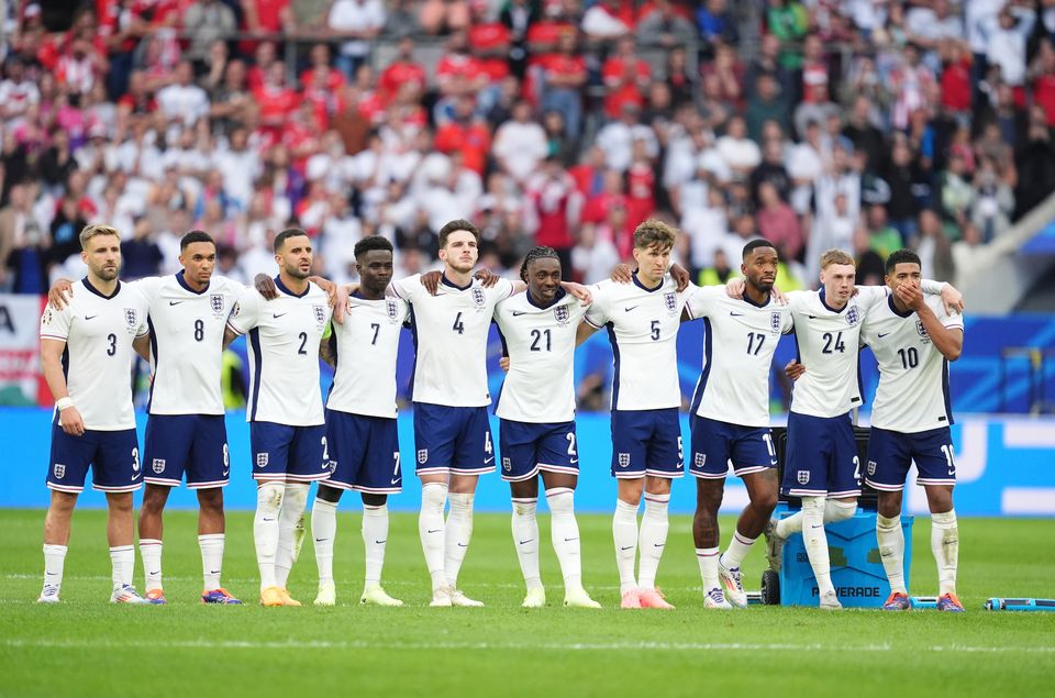 England at Euro 2024 (Adam Davy/PA)