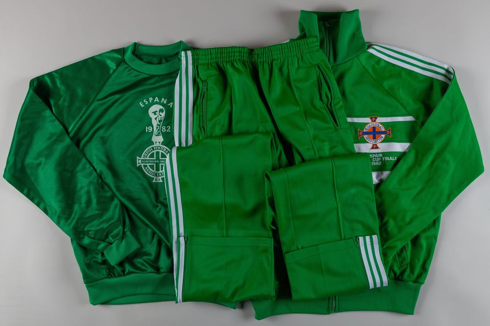 David McCreery's Northern Ireland tracksuit