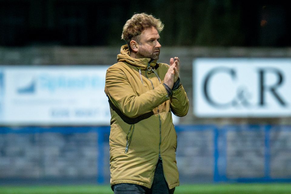 Bangor manager Lee Feeney is hoping to inspire the Seasiders to a Promotion Play-Off place