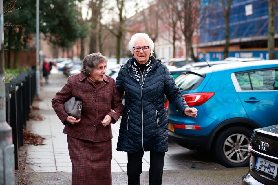 Lady Mary Peters (right). Photo: Liam McBurney/PA Wire