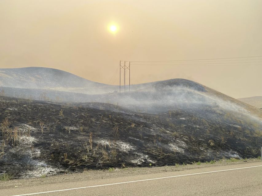 Evacuations have been ordered (Oregon Department of Transportation via AP)