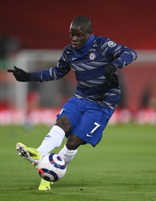 N’Golo Kante (pictured) may not be able to start two matches in a week for Chelsea as he continues to shake off hamstring trouble (Laurence Griffiths/PA)