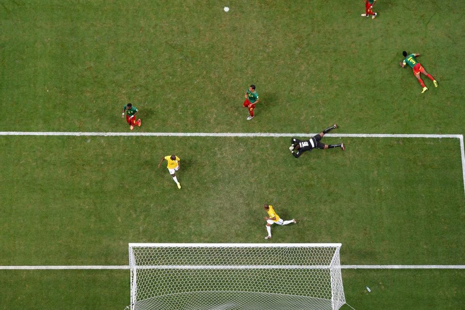 Cameroon vs Brazil match report World Cup 2014: Neymar dazzles and