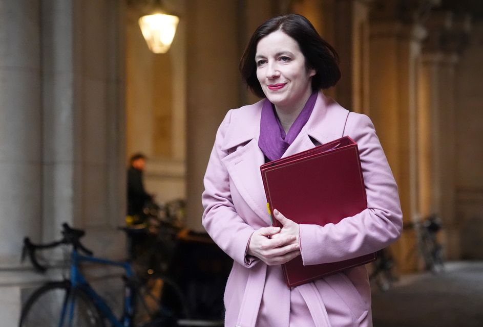 Education Secretary Bridget Phillipson arrives in Downing Street, London, for a Cabinet meeting (James Manning/PA)