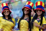 thumbnail: The beautiful game - football fans from around the world - Fans of the Colombia team