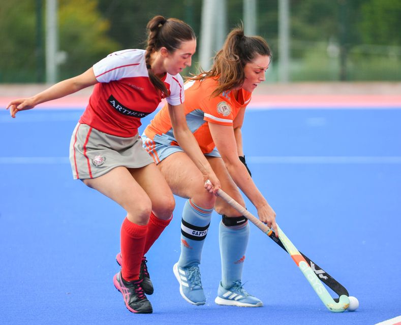 Lucy McKee scored for Pegasus in their win over Ulster Elks in the 2023 Denman Shield Final