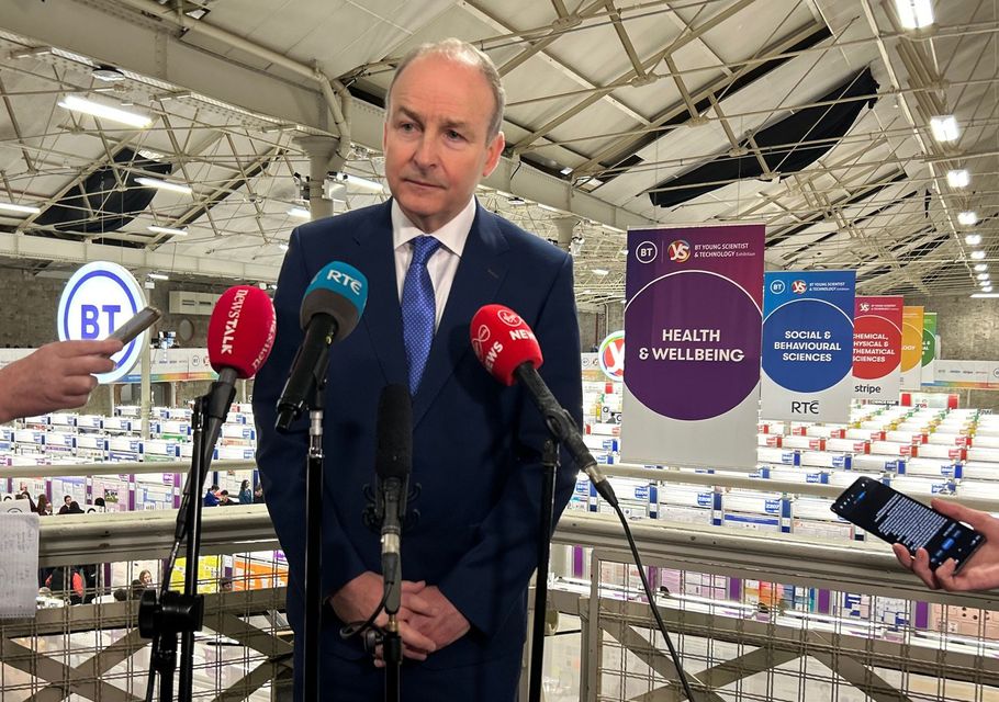 Fianna Fail leader Micheal Martin (Cillian Sherlock/PA)