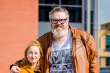 thumbnail: Actor Kristian Nairn in Belfast with journalist Victoria Leonard