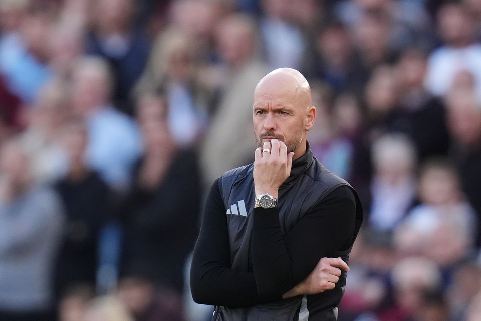 Ten Hag was sacked by Manchester United on Monday (John Walton/PA)