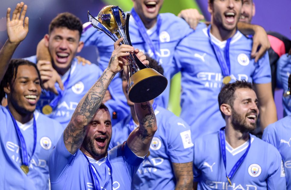 City, who won the Club World Cup in 2023, will feature in an expanded version of the competition this summer (PA)