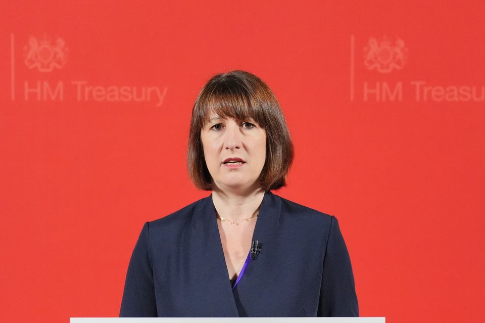 Chancellor Rachel Reeves will set out the state of public finances on Monday (Jonathan Brady/PA)