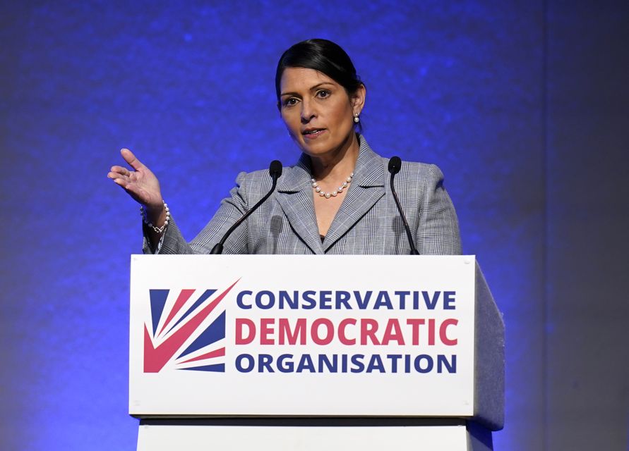 Dame Priti Patel (Andrew Matthews/PA)