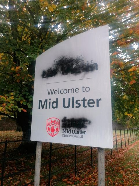 Mid Ulster sign 