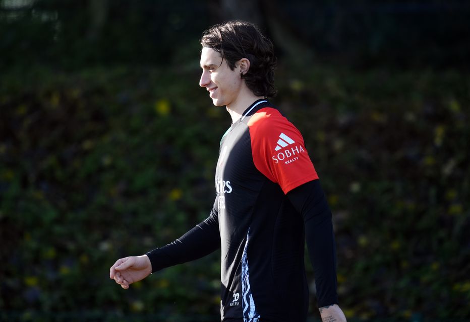 Riccardo Calafiori is fit again (Adam Davy/PA)