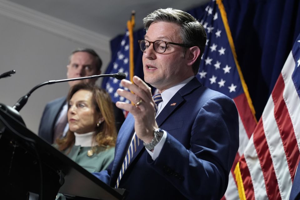 House Speaker Mike Johnson (J Scott Applewhite/AP)