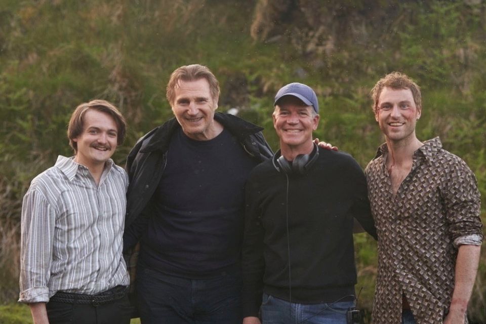 Liam Neeson gave action film tips to Blue Lights’ Desmond Eastwood on ...