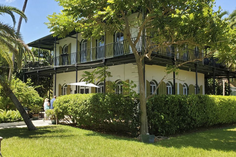 The Hemingway Home & Museum in Key West, Florida (David Fischer/AP)