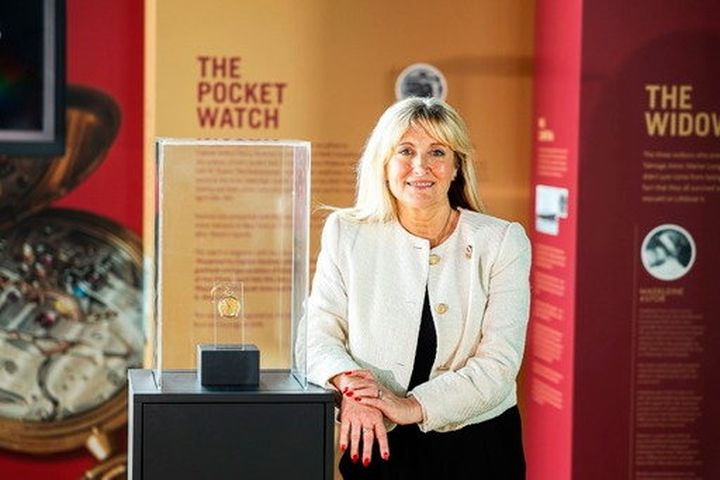 Titanic hero’s pocket watch on display in Belfast