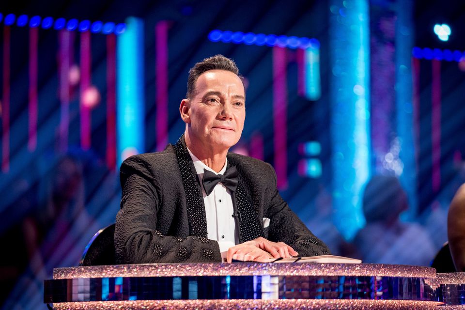 Craig Revel Horwood on the Strictly Come Dancing 2023 launch show (Guy Levy/BBC/PA)