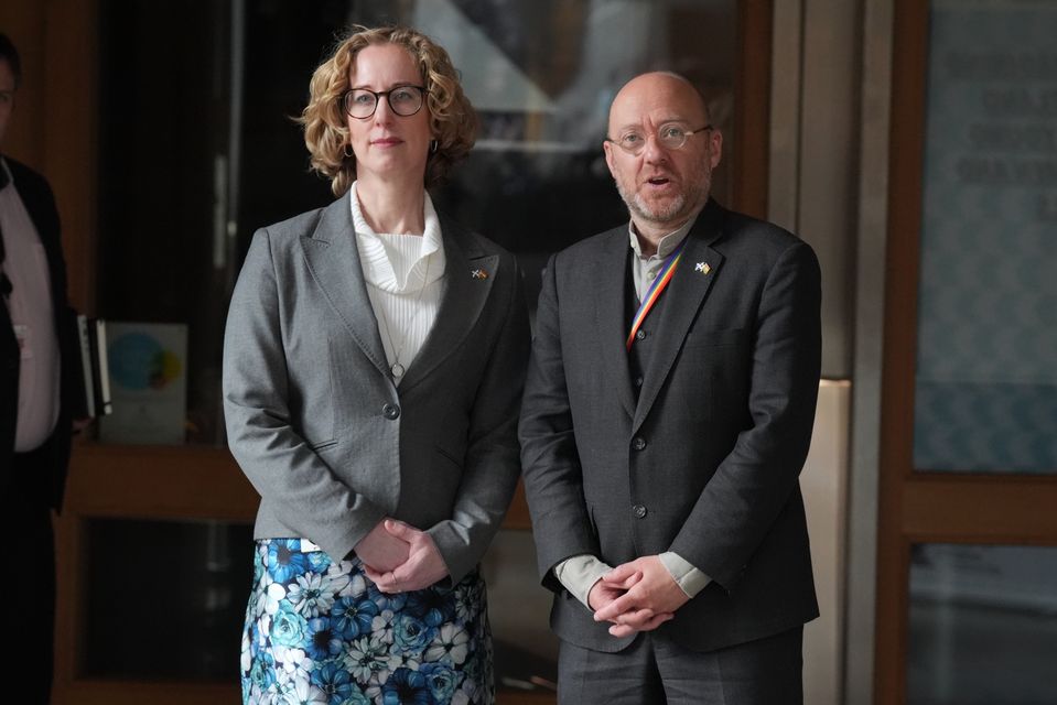 Scottish Green co-leaders Lorna Slater and Patrick Harvie are no longer in Government (Andrew Milligan/PA)