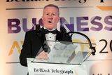 Thumbnail: Chancellor of the Exchequer Conor Murphy at the Belfast Telegraph Business Awards on 2 May.  Photo: Kevin Scott for Belfast Telegraph