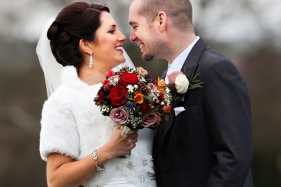 Brendan and Caitriona Morgan from Belfast are enjoying married life following their wedding day in Co Cavan.