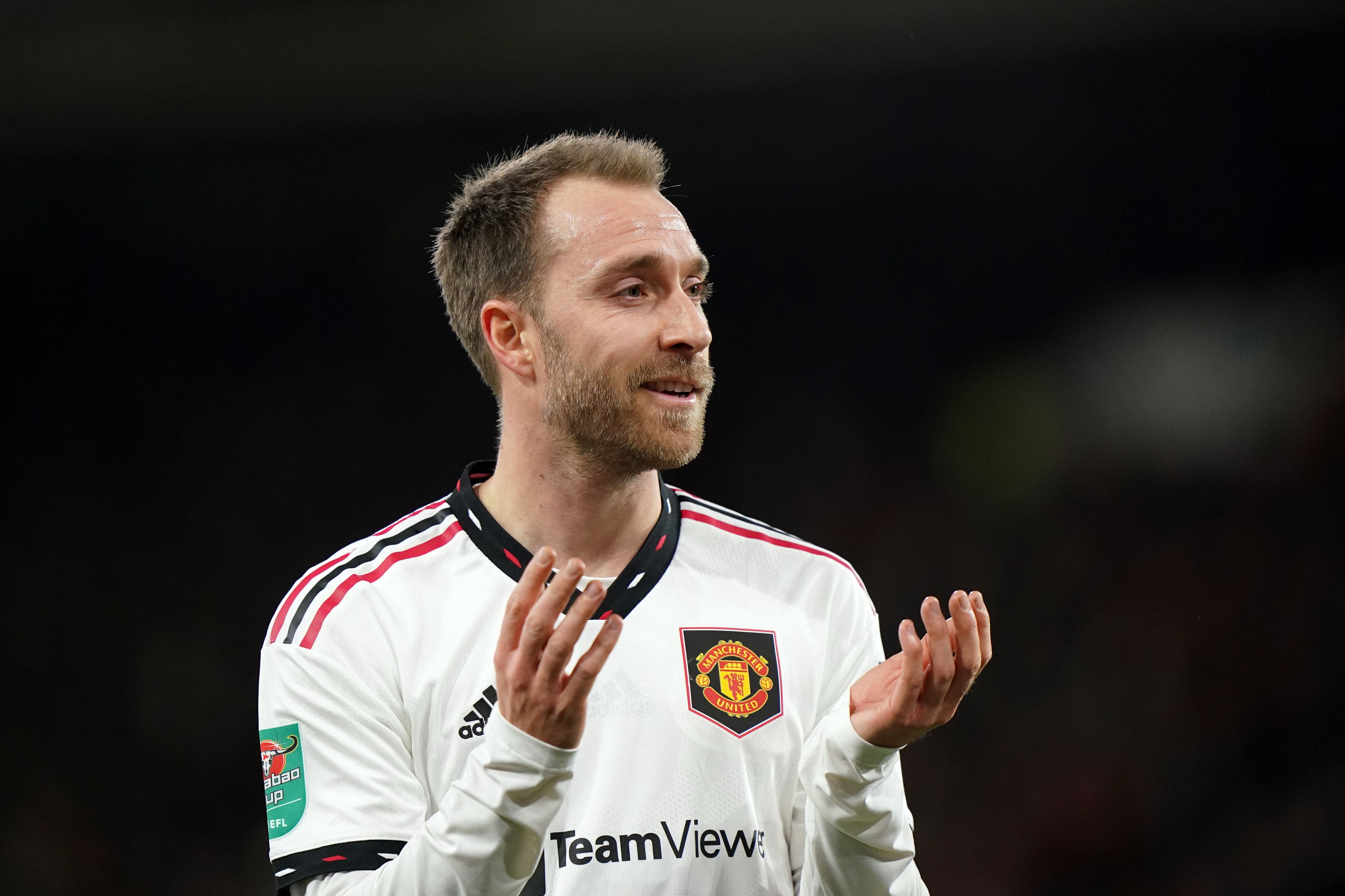 Christian Eriksen's dream Manchester United shirt number is