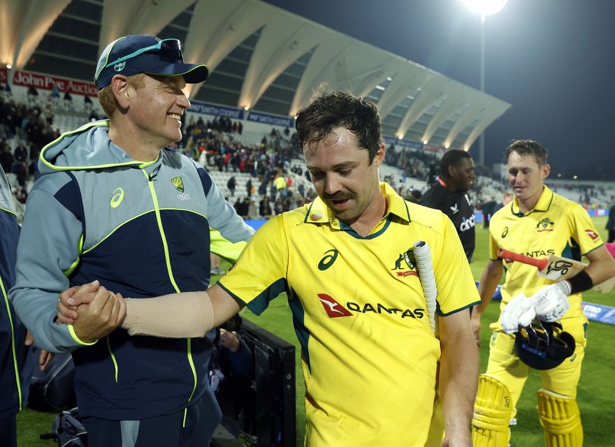 Travis Head struck a brilliant century (Nigel French/PA)