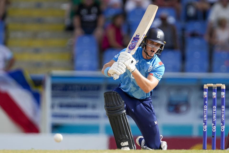 Jacob Bethell registered his maiden England fifty (Ricardo Mazalan/AP)