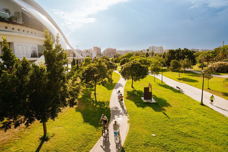 The City of Arts and Sciences complex in Valencia