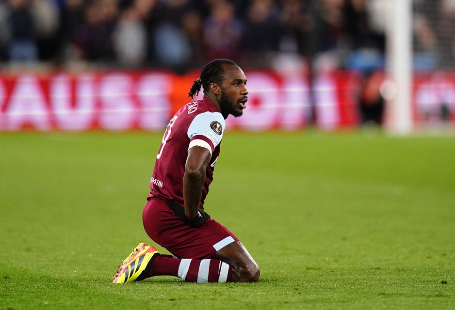 Michail Antonio was left frustrated (PA)