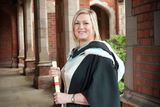 thumbnail: Carole Maslowski from Dunmurry has graduated from Queen's with a BA in Management and Business. Carole works in the University's Environmental Planning Office.