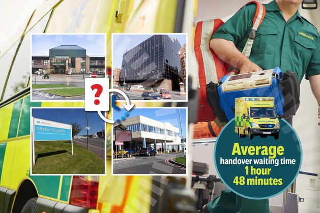 Patient left waiting in ambulance for over a day before getting a bed in NI hospital