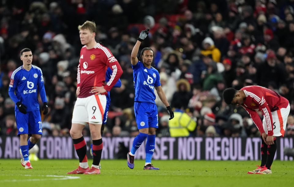 United conceded the first goal again (Nick Potts/PA)