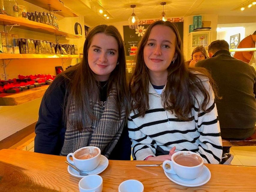 Co-Founders of Walkie Talkie Girlies Society, Aisling Cannon (20) and Georgia Salmons (22)