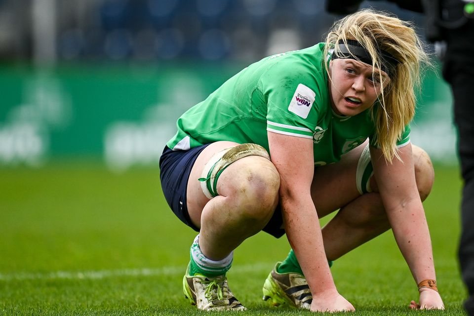 Sam Monaghan is back in the Ireland second row for the game against Scotland. Photo by Harry Murphy/Sportsfile