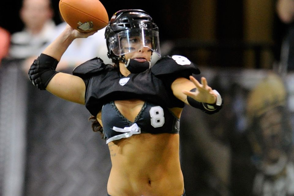 Lingerie Football League's Lingerie Bowl IX at the Orleans Arena February 5, 2012 in Las Vegas, Nevada. Los Angeles won 28-6