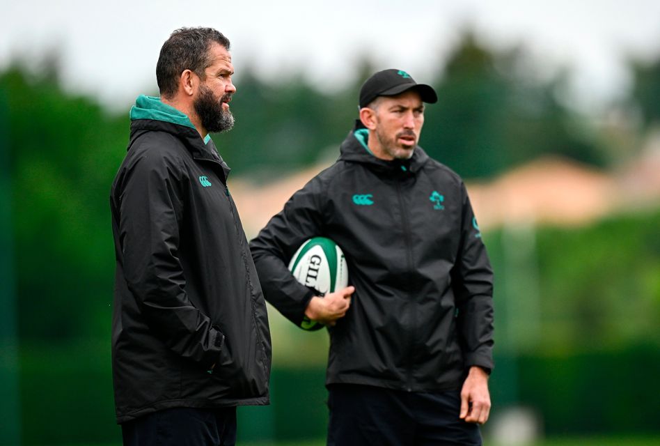 Ireland boss Andy Farrell (left) will hope to effectively counter New Zealand's strengths in his line-up