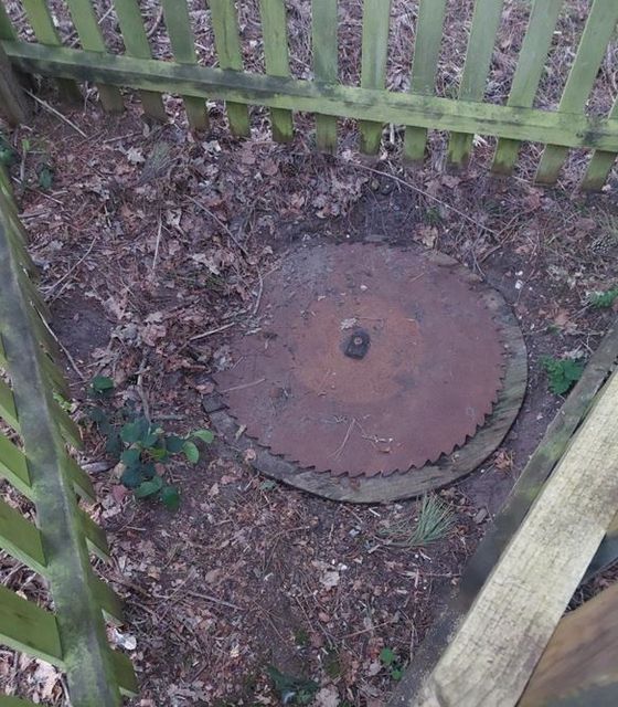 The well on Douglas Clifton Brown’s family estate (Norfolk Police/PA)